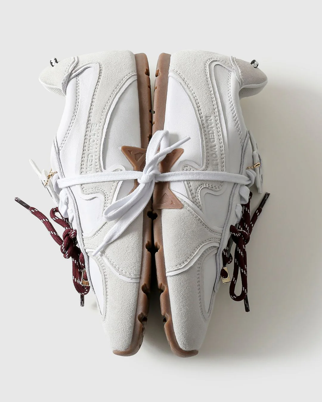 Adored White Suede/Leather - Image 6