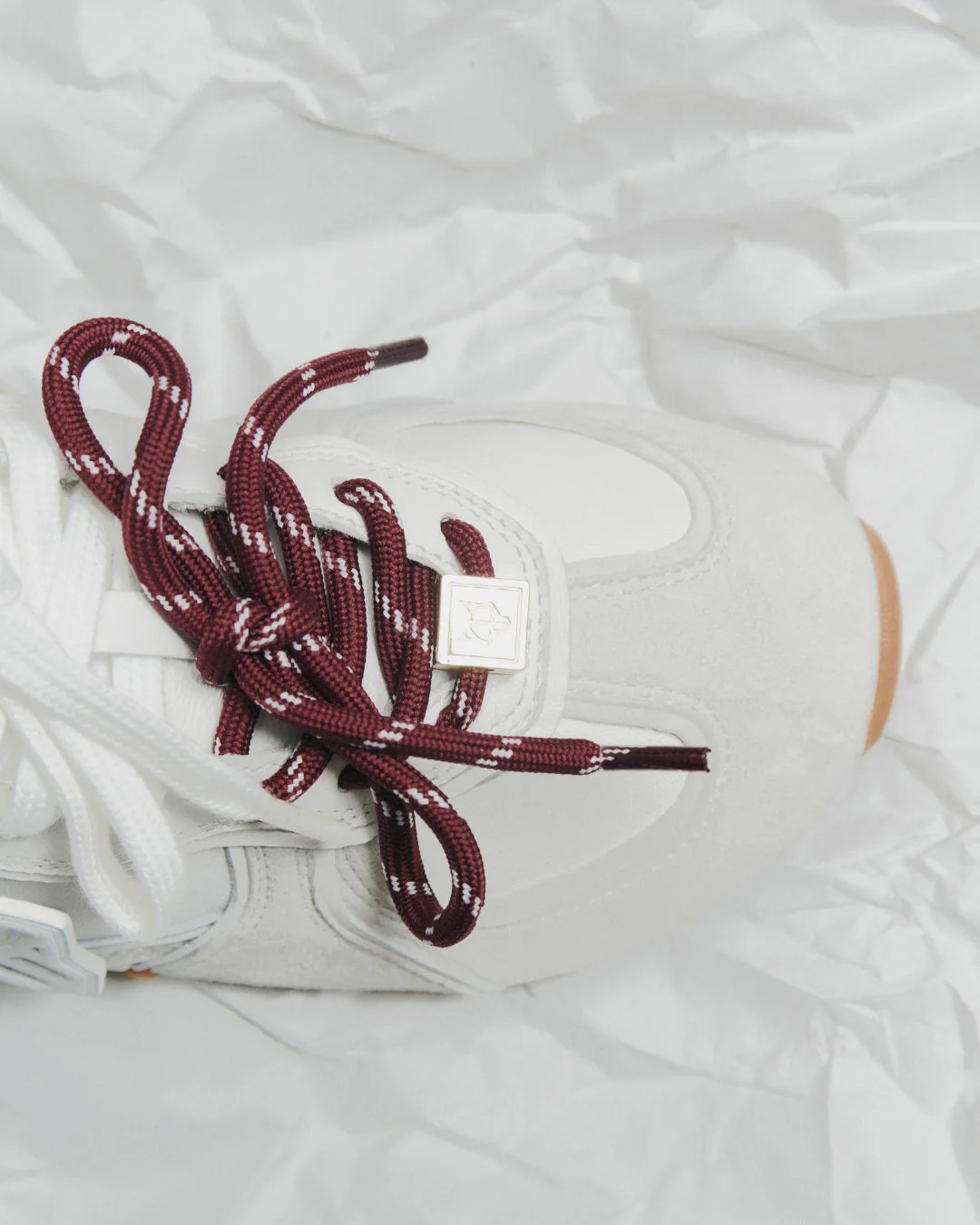 Adored White Suede/Leather - Image 9
