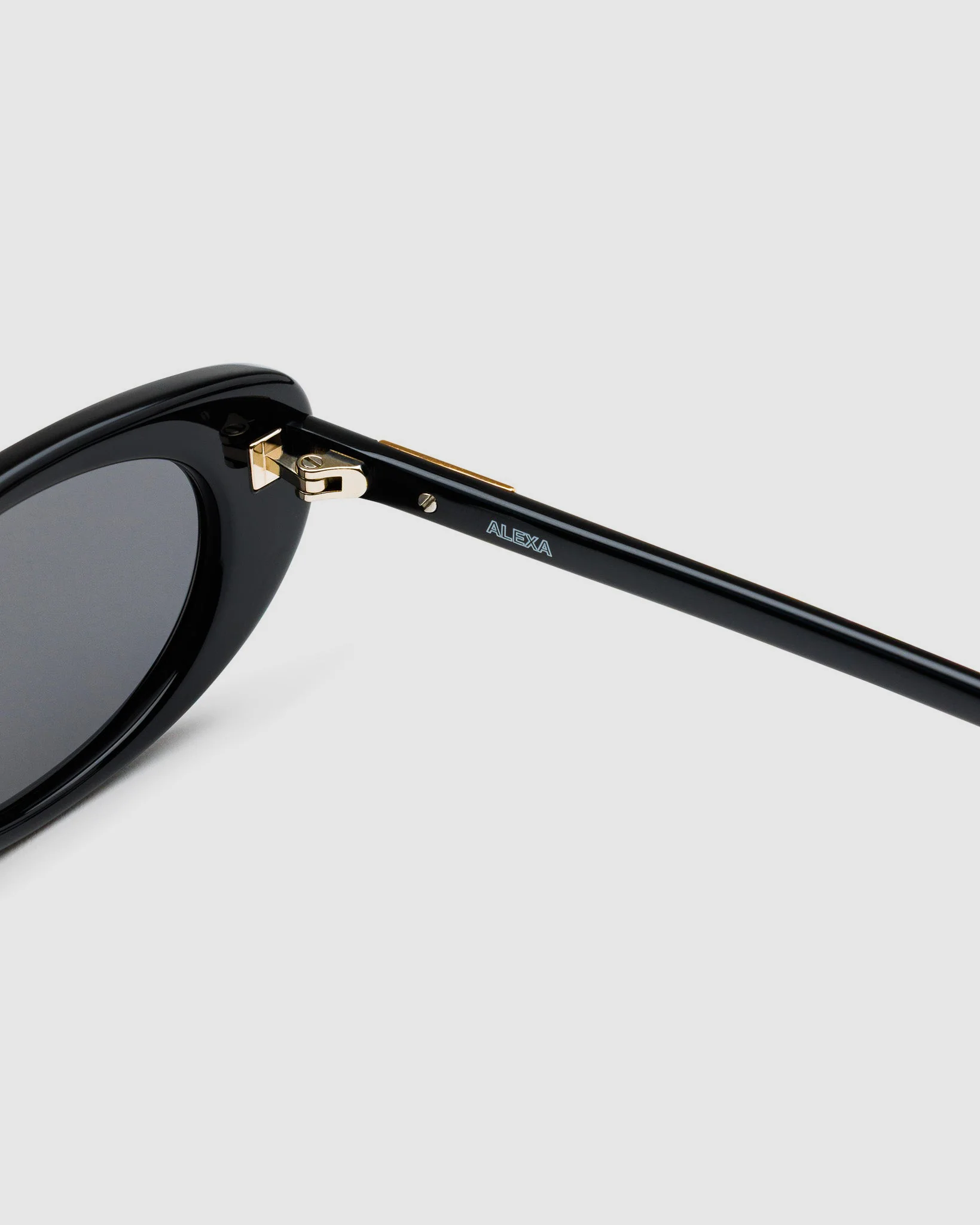 Alexa Black Sunglasses - Image 7
