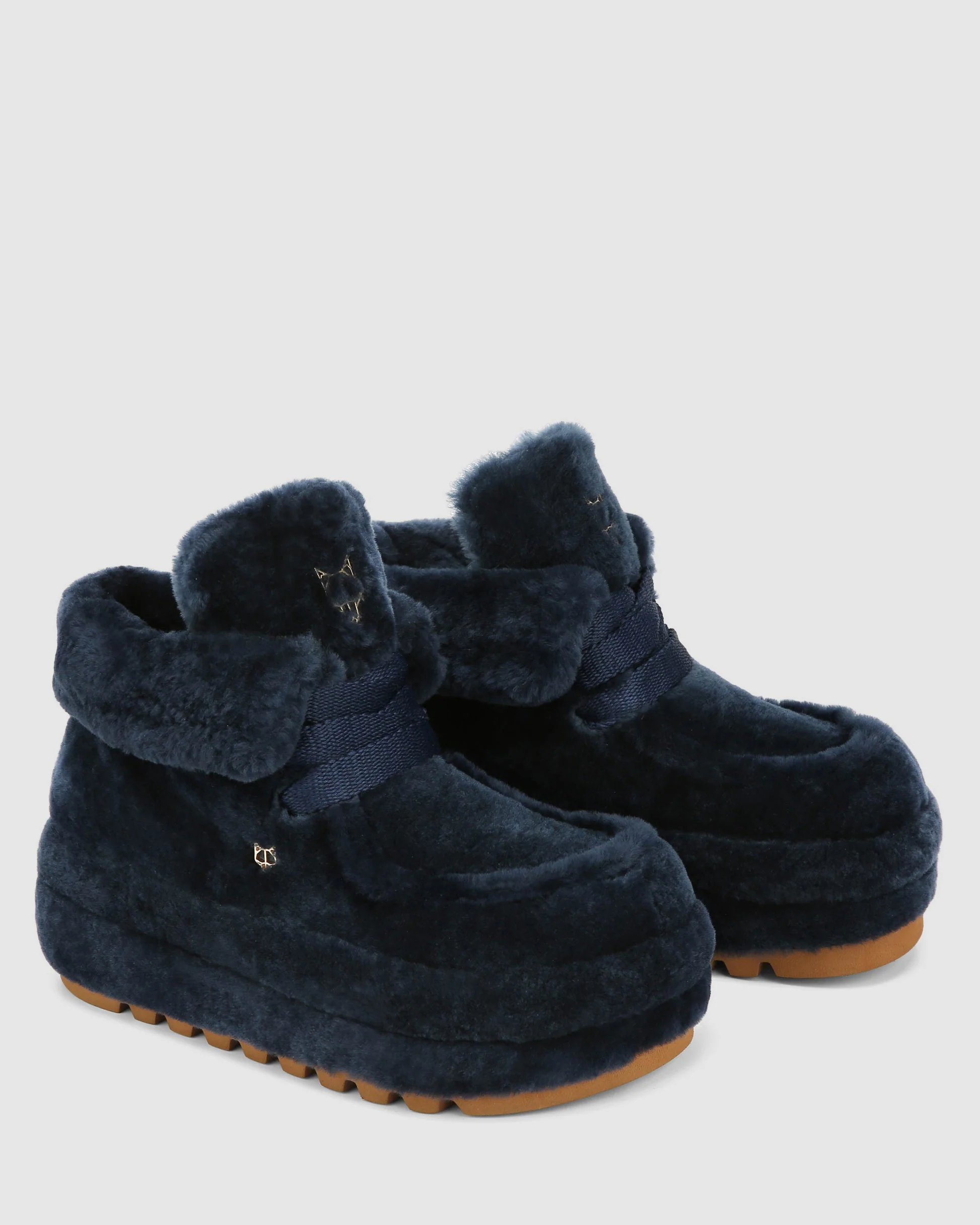 Bambi Navy Shearling - Image 2