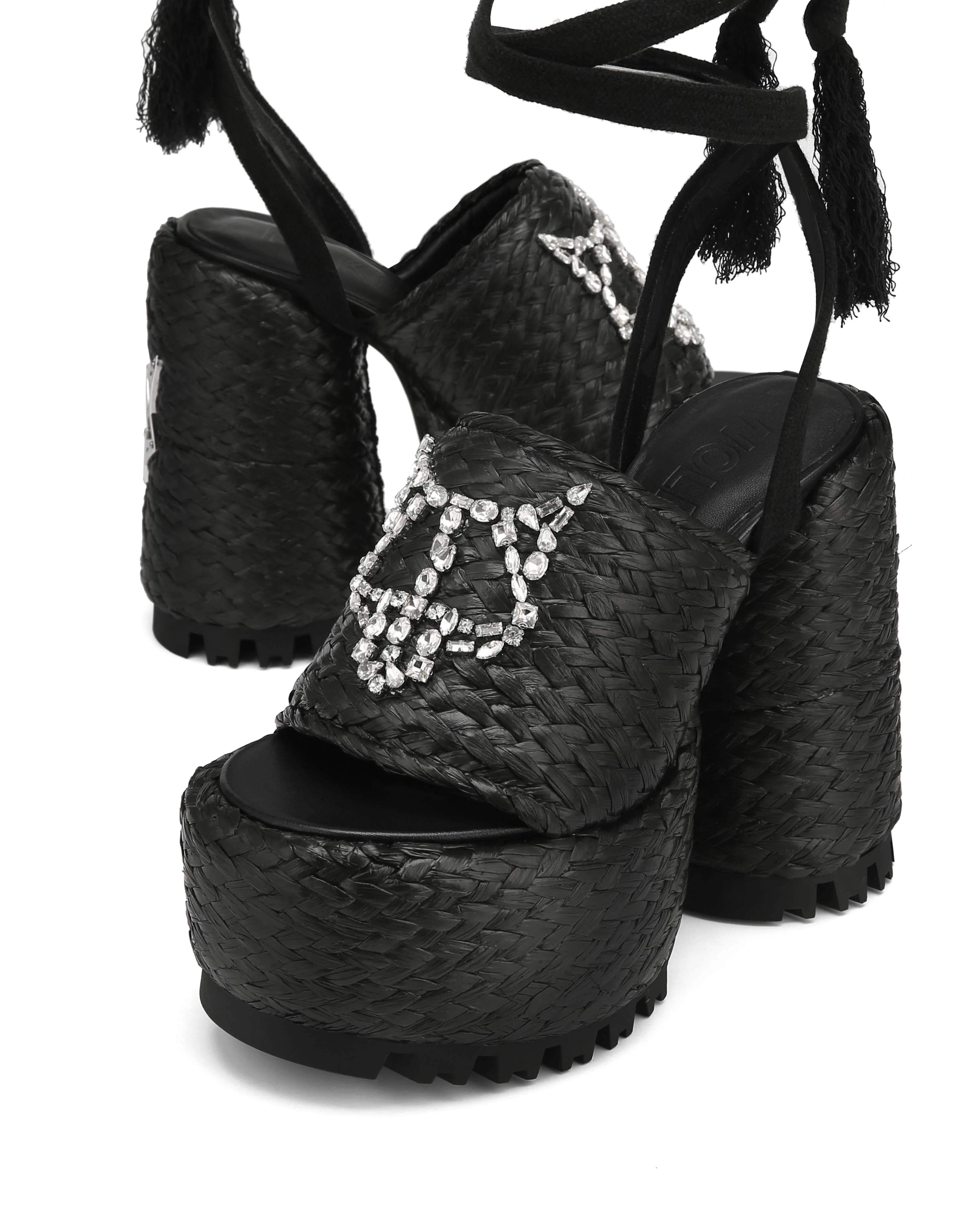 Beach Raffia Black - Image 4