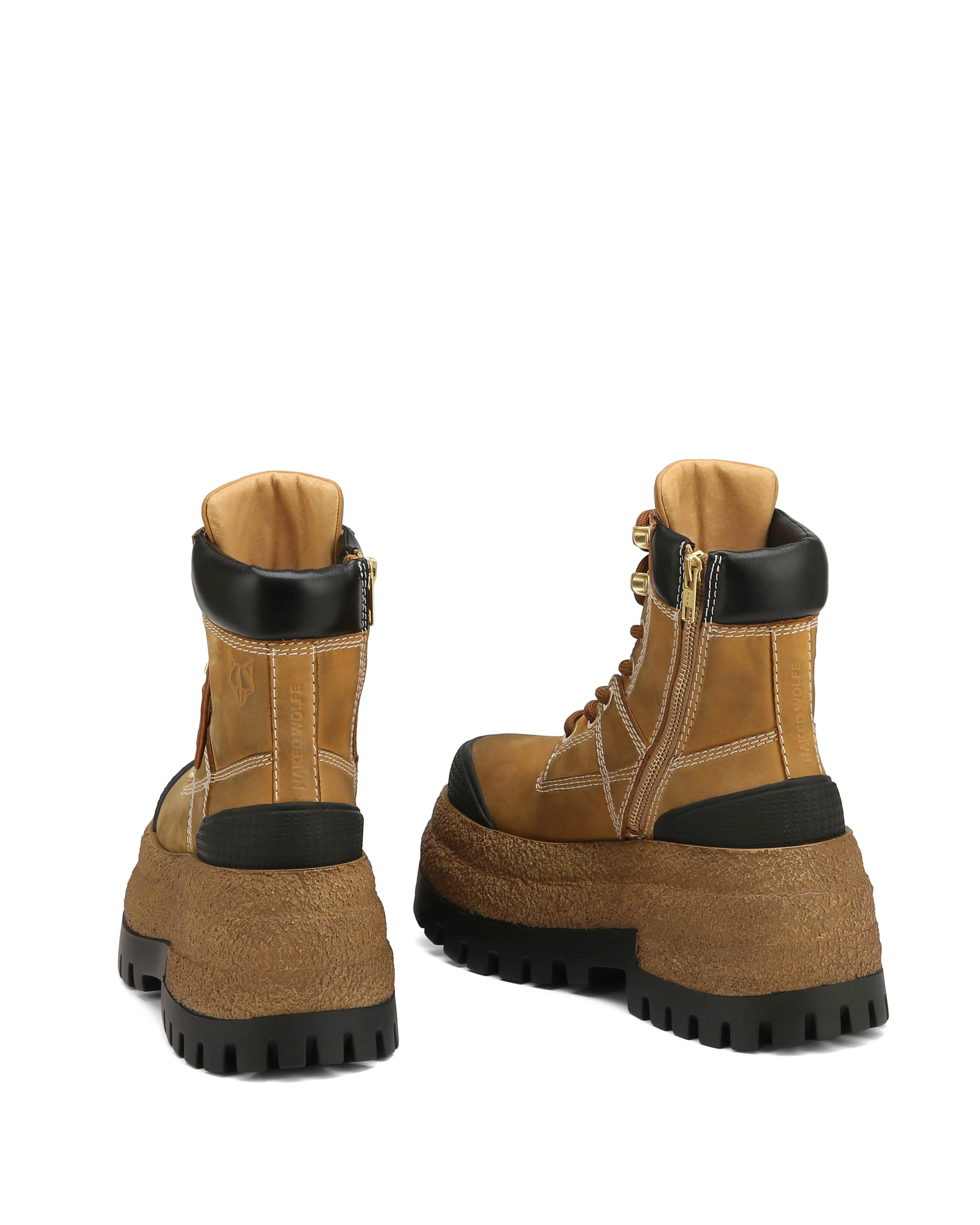 Destroy Wheat Nubuck Leather - Image 3
