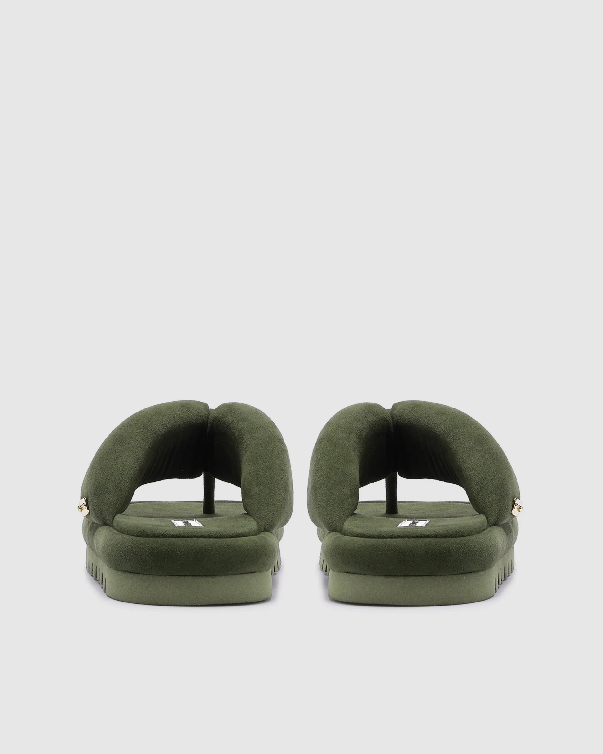 Hilary Olive Suede - Image 3