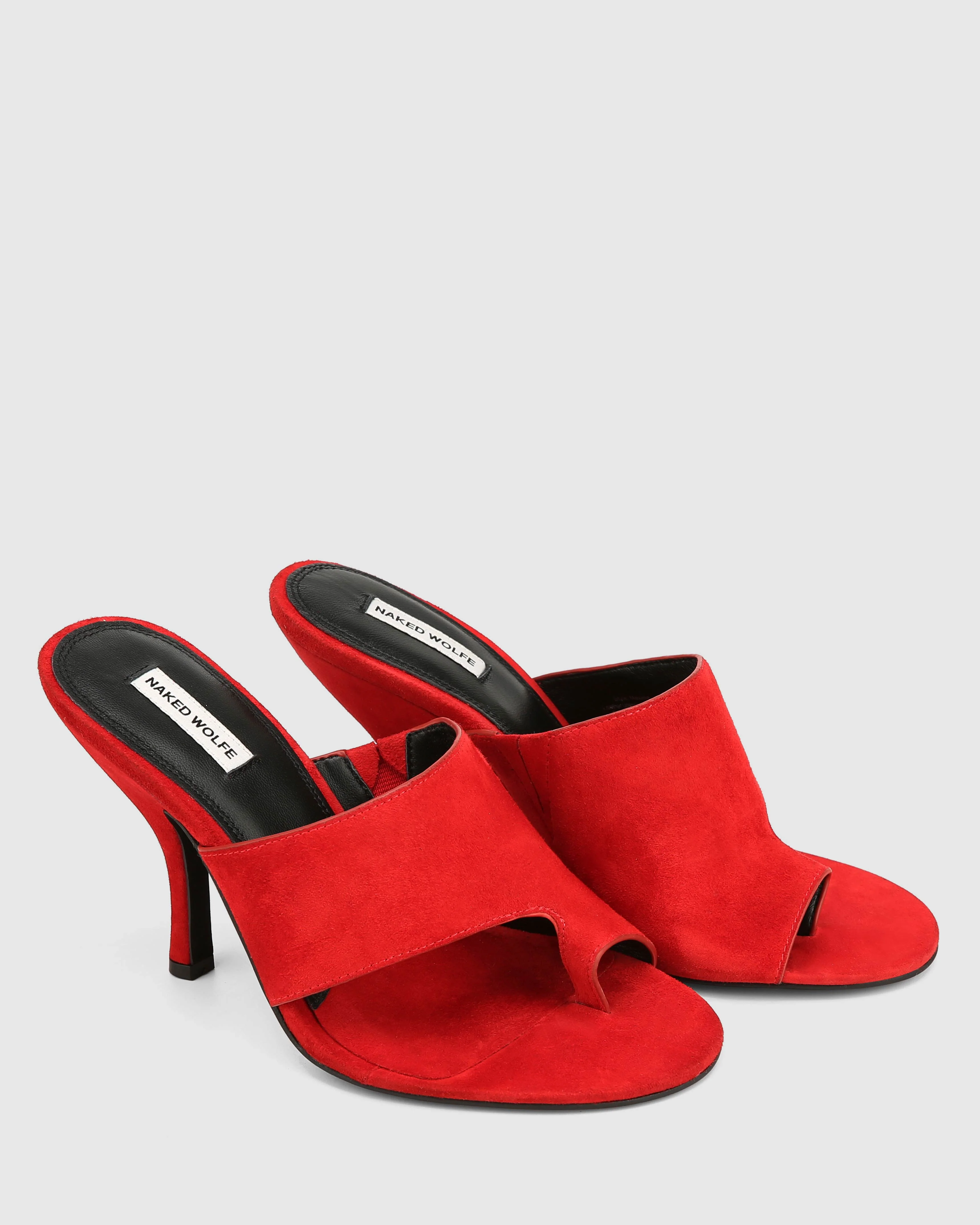 Maxime Red Suede - Image 6
