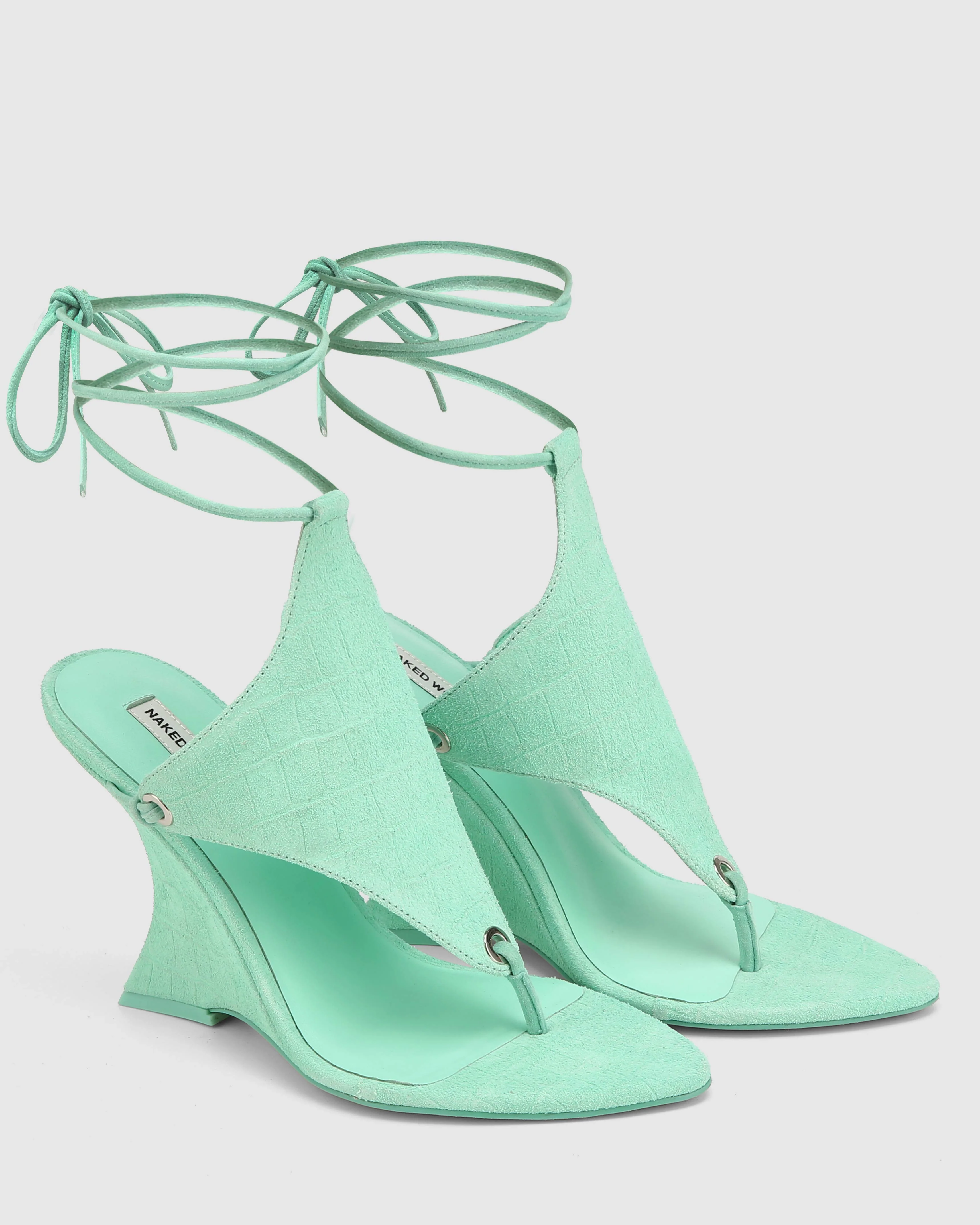Rampage Mint Croc Suede - Image 2