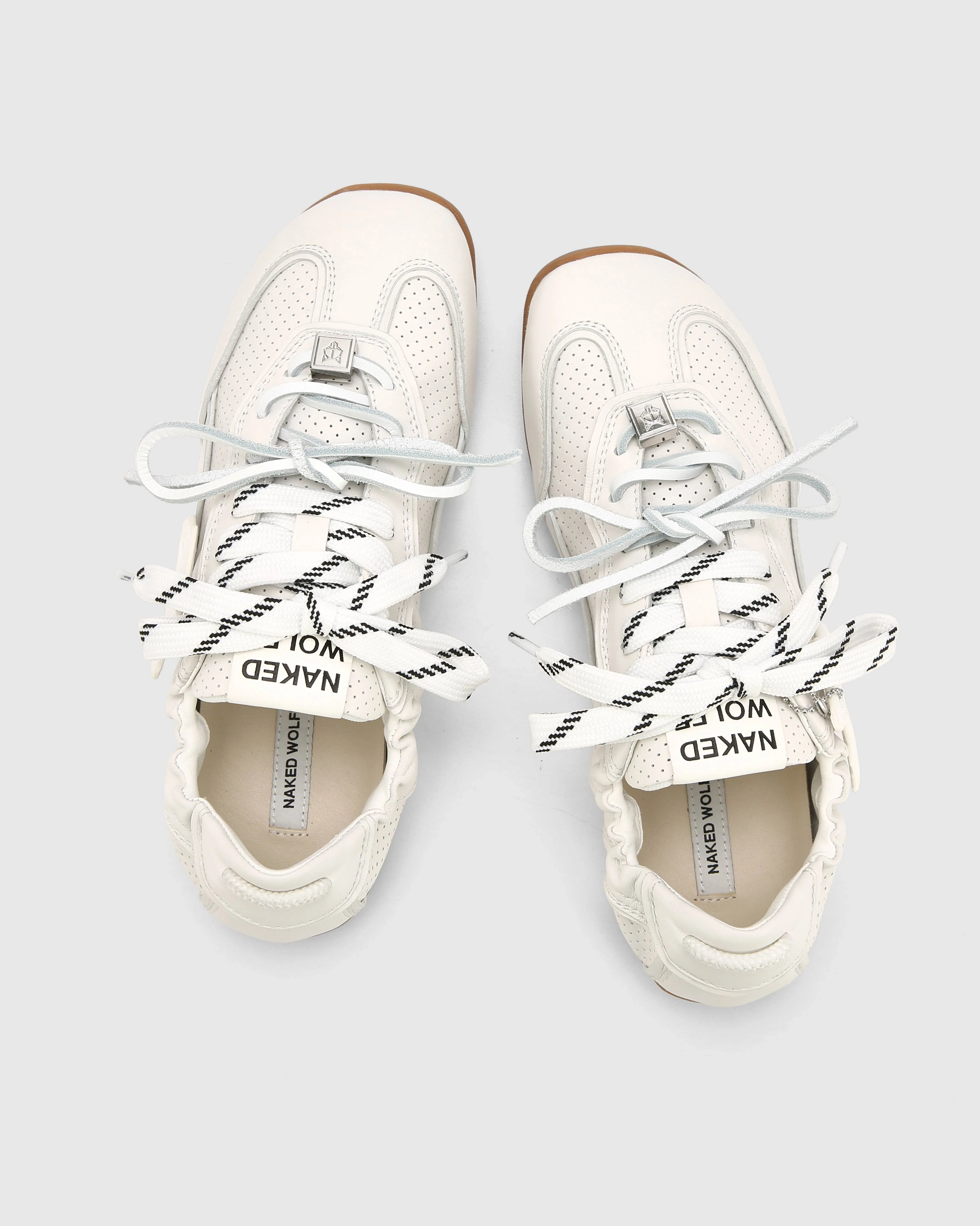 Soul White Perforated Leather - Image 5