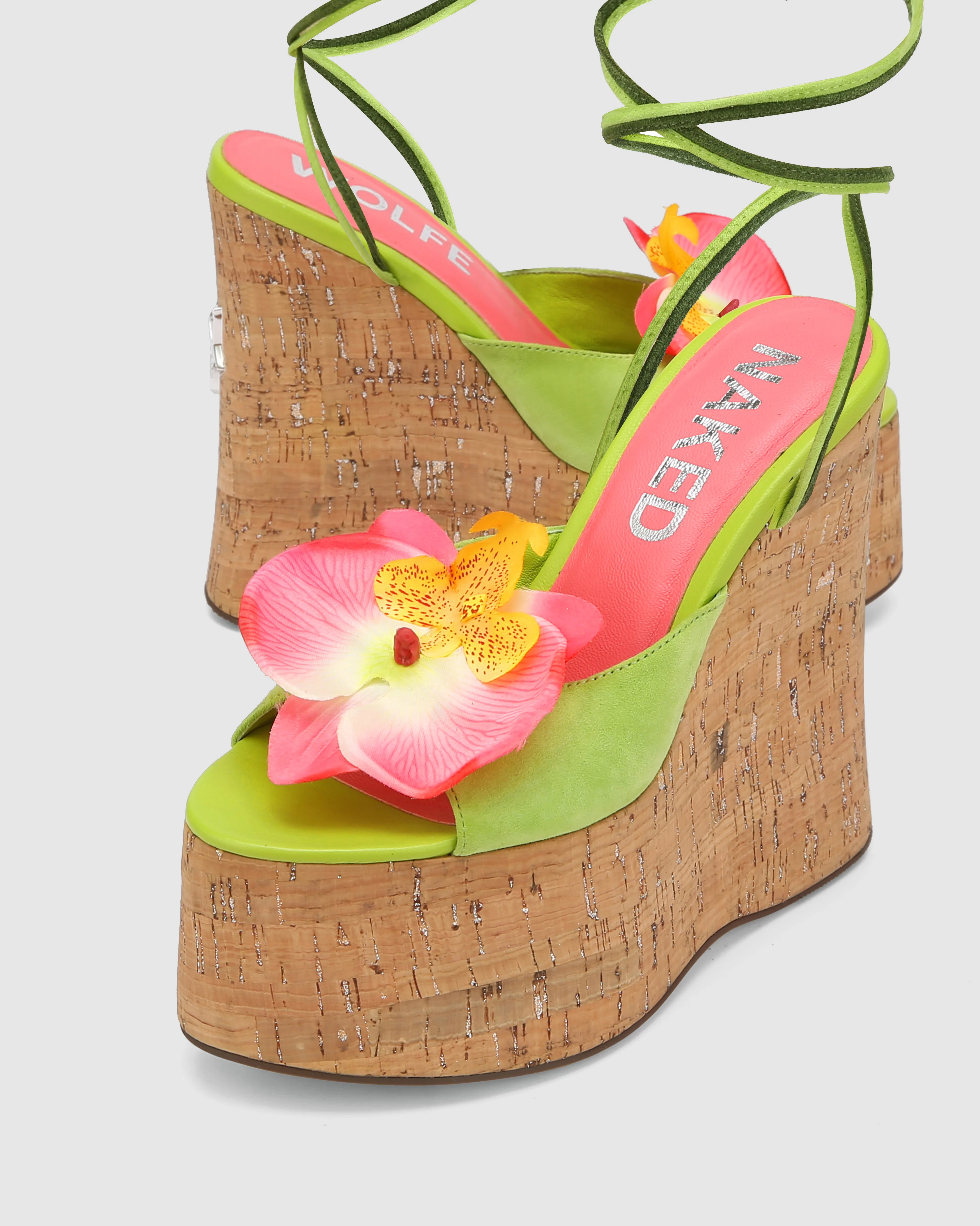 Sunflower Green Kid Suede - Image 4