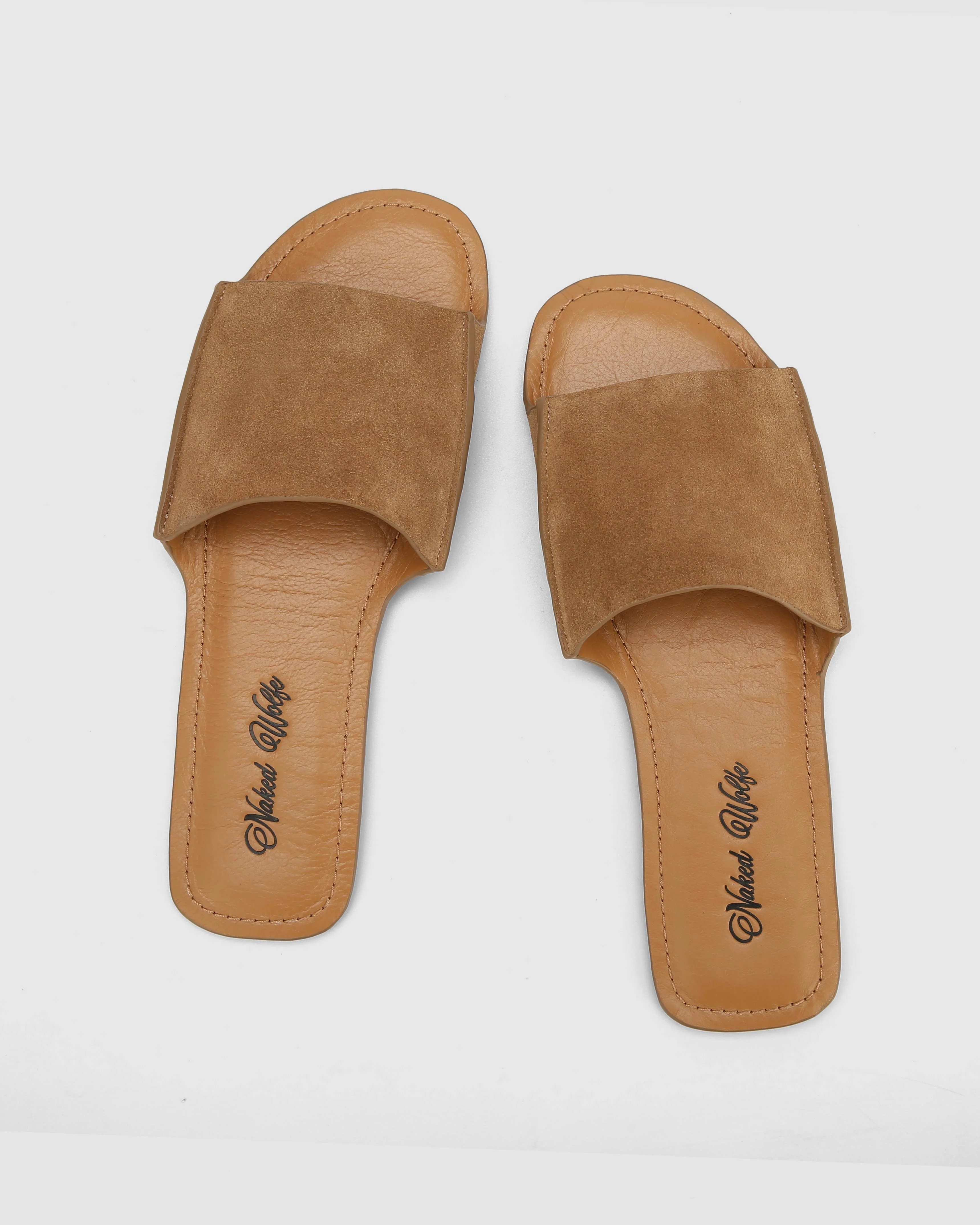 The Rage Mule Tan Suede - Image 6