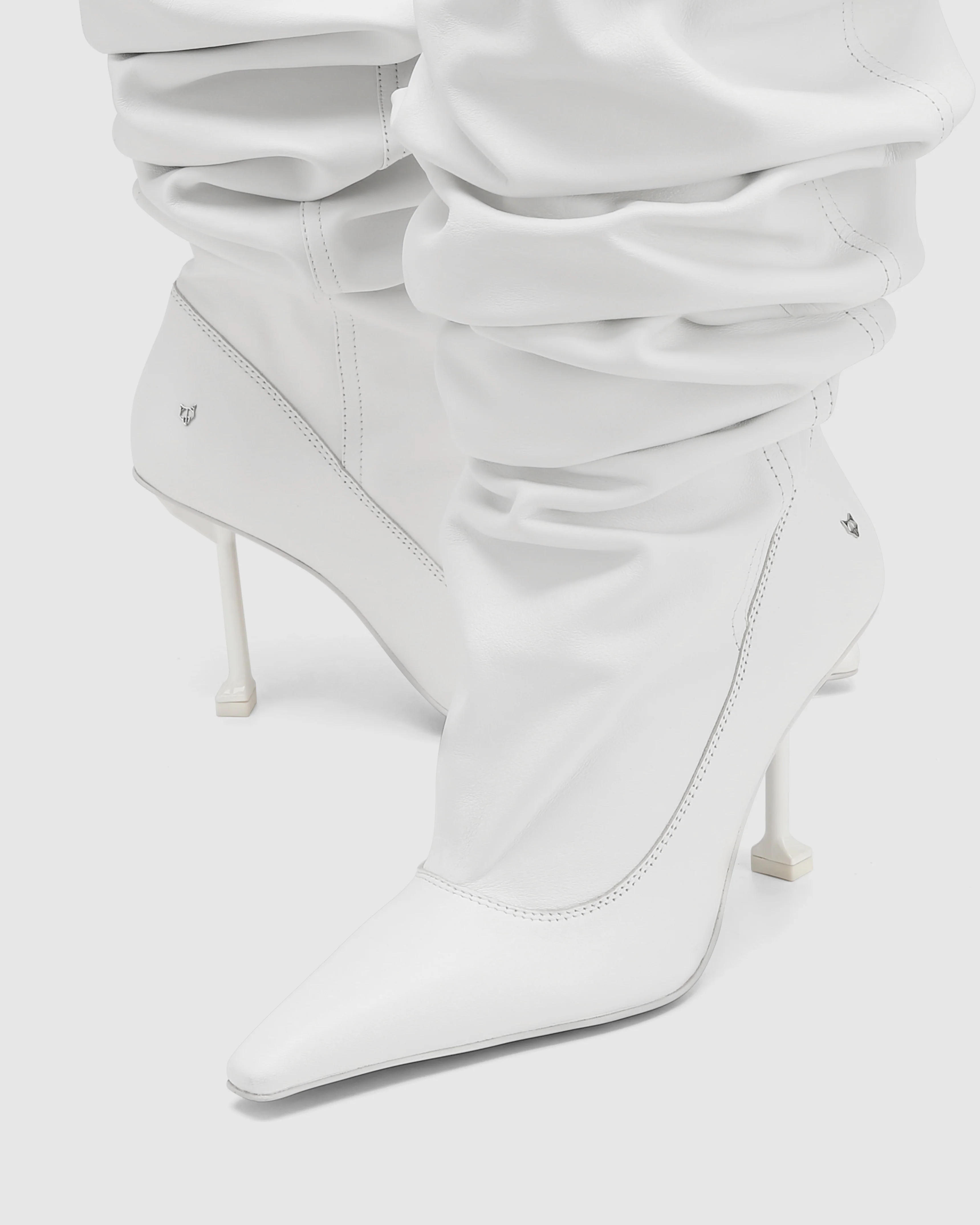 Vern White Nappa Cow Leather - Image 4